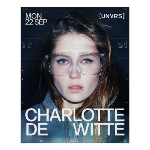 Charlotte de Witte [UNVRS]  Poster