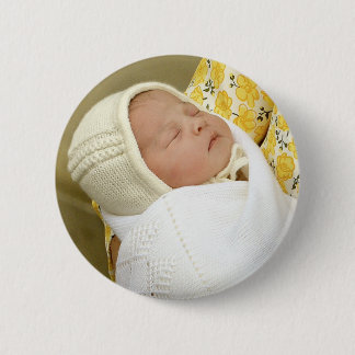 Charlotte Elizabeth Diana - British Will Kate 6 Cm Round Badge