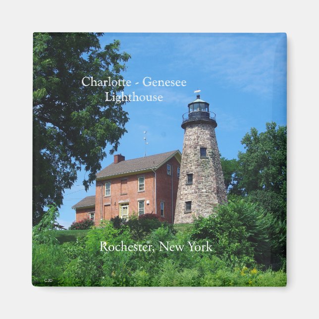 Charlotte - Genesee Lighthouse magnet (Front)