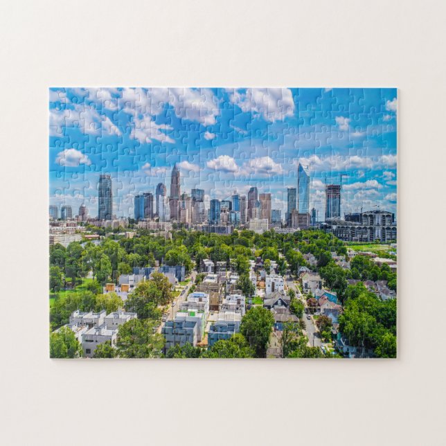 Charlotte Modern Buildings USA Jigsaw Puzzle (Horizontal)