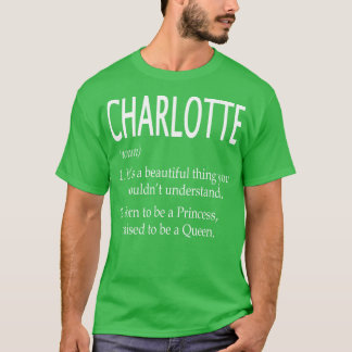 Charlotte Name Gift 143 T-Shirt