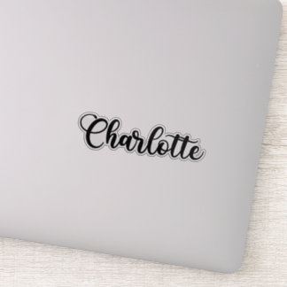 Charlotte Name - Handwritten Calligraphy