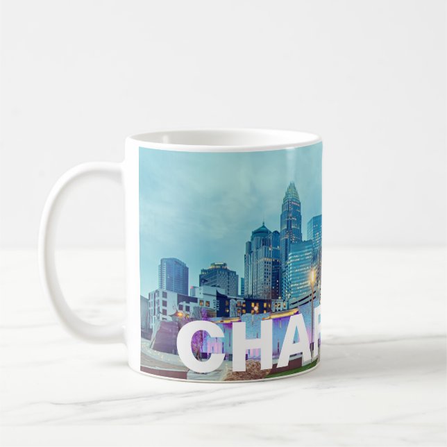 Charlotte  nc coffee mug (Left)
