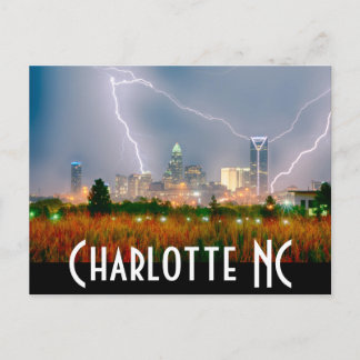 Charlotte NC Postcard