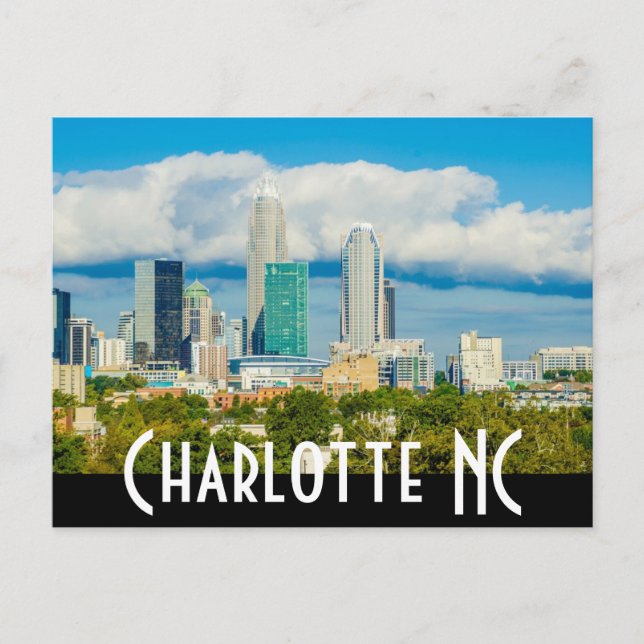 Charlotte NC Postcard (Front)