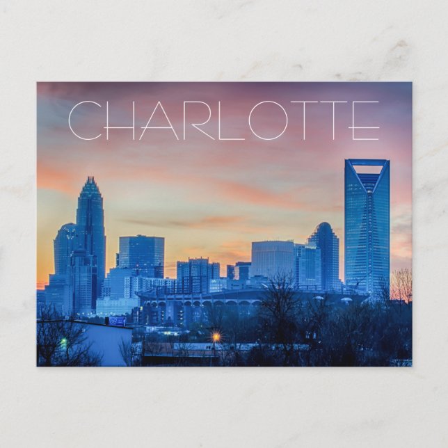 Charlotte NC Postcard (Front)