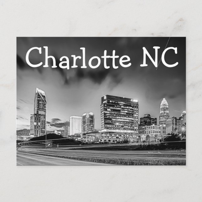 Charlotte NC Postcard (Front)
