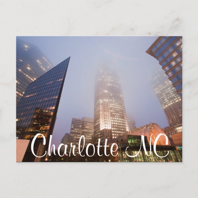 Charlotte NC Postcard (Front)