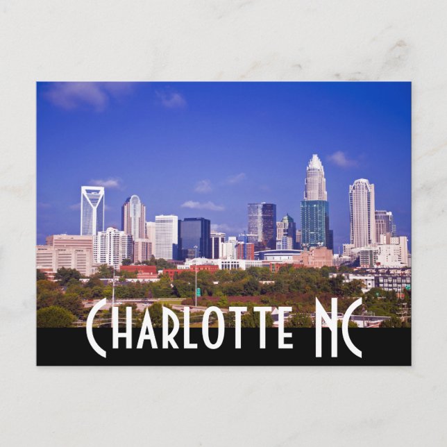 Charlotte NC Postcard (Front)