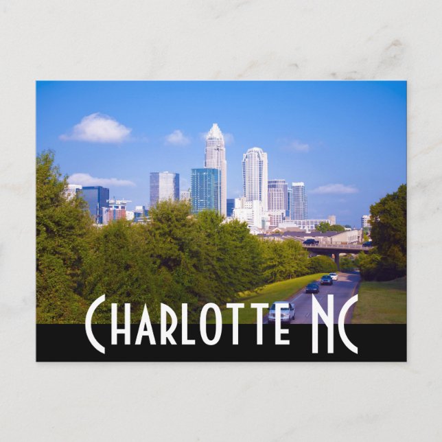 Charlotte NC Postcard (Front)