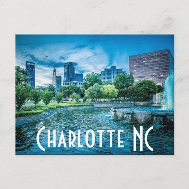 Charlotte NC Postcard (Front)