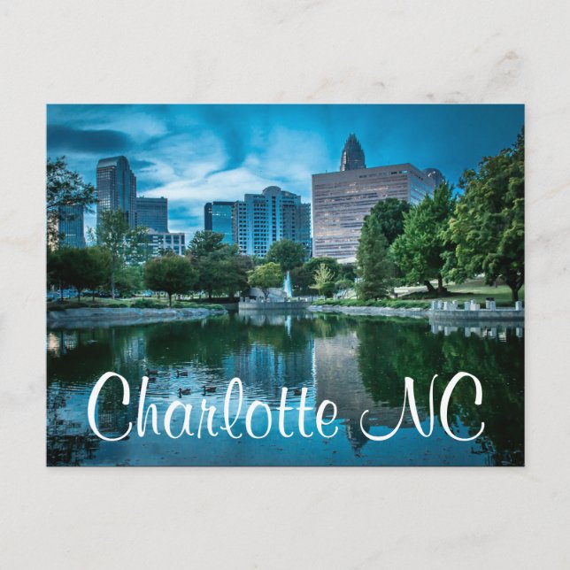 Charlotte NC Postcard (Front)