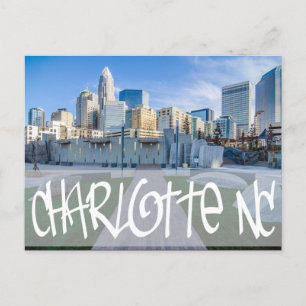 charlotte nc postcard