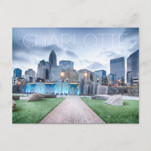 Charlotte NC Postcard