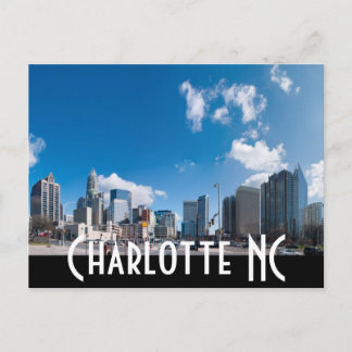 Charlotte NC Postcard