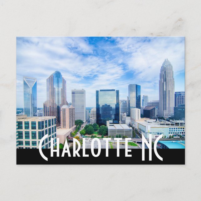 Charlotte NC Postcard (Front)
