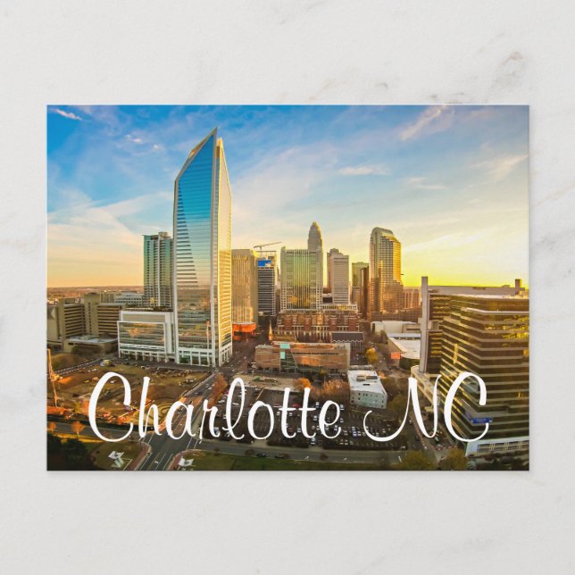 Charlotte NC Postcard (Front)