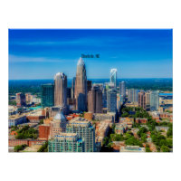 Charlotte, NC skyline photograph
