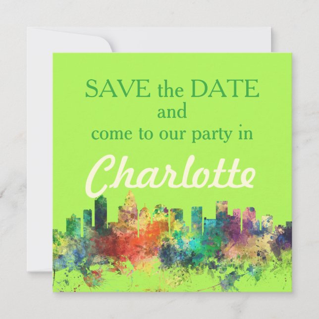 CHARLOTTE NC SP - SAVE THE DATE (Front)