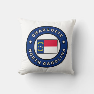 Charlotte North Carolina Cushion