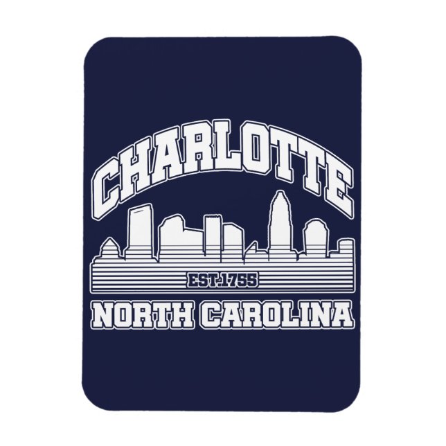 Charlotte,North Carolina Magnet (Vertical)