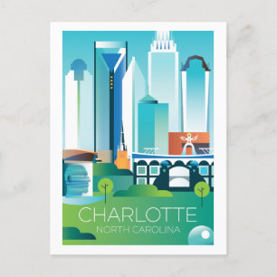 Charlotte, North Carolina Postcard