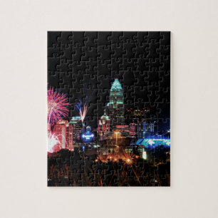 Charlotte, North Carolina skyline Jigsaw Puzzle