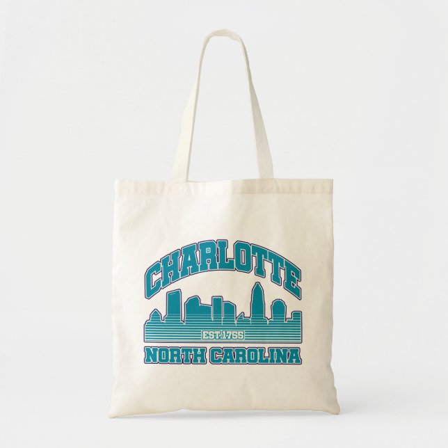 Charlotte,North Carolina Tote Bag (Front)