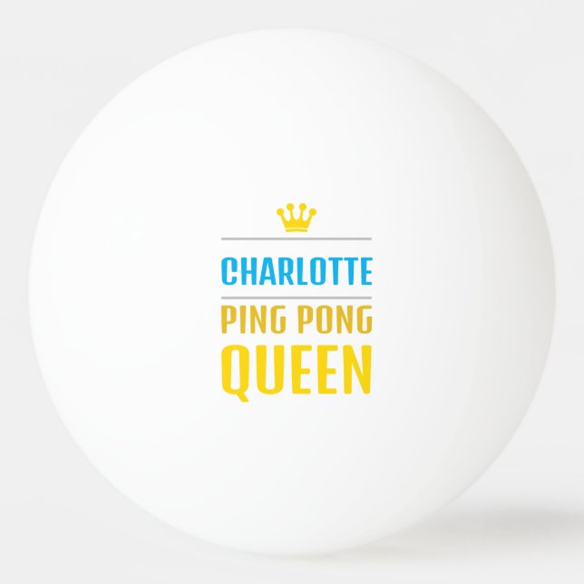 Charlotte Ping Pong Ball (Front)