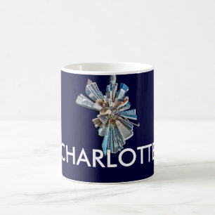 charlotte skyline coffee mug