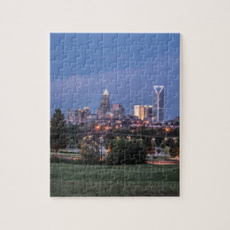 Charlotte skyline jigsaw puzzle