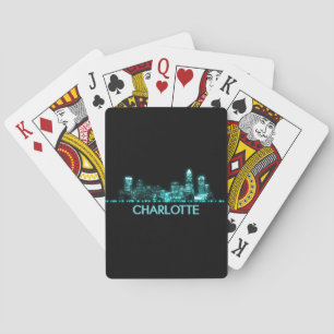Charlotte Skyline Playing Cards