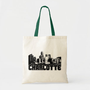 Charlotte Skyline Tote Bag