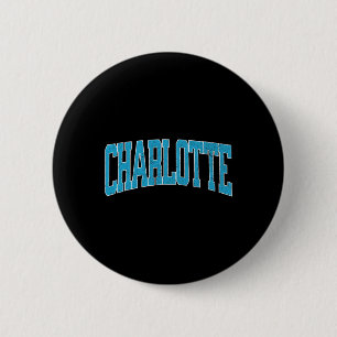Charlotte Soccer Vintage City _1 6 Cm Round Badge