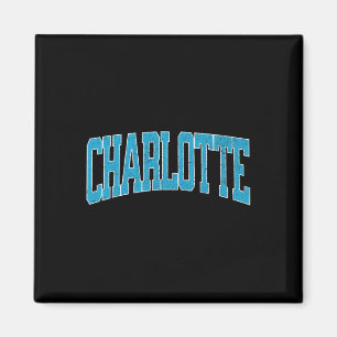 Charlotte Soccer Vintage City _1 Magnet