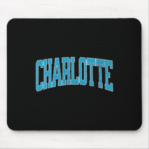 Charlotte Soccer Vintage City _1 Mouse Pad
