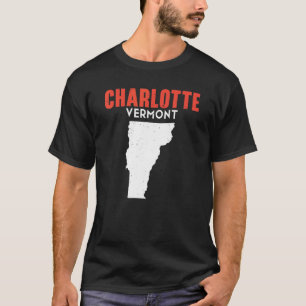 Charlotte Vermont USA State America Travel Vermont T-Shirt