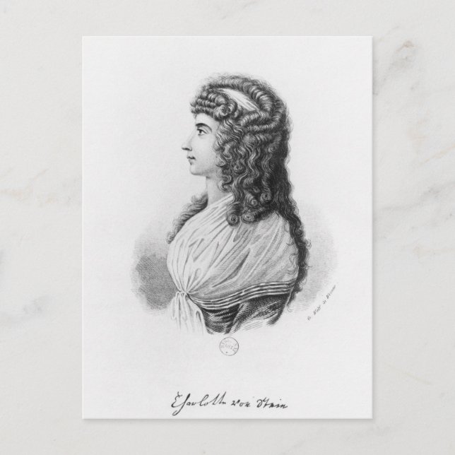 Charlotte von Stein, born von Schardt, late Postcard (Front)