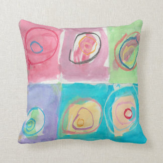Charlotte's concentric circles cushion