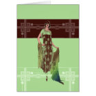 CHARLOTTE'S SHAWL, 1920s Fashion in Green & Brown