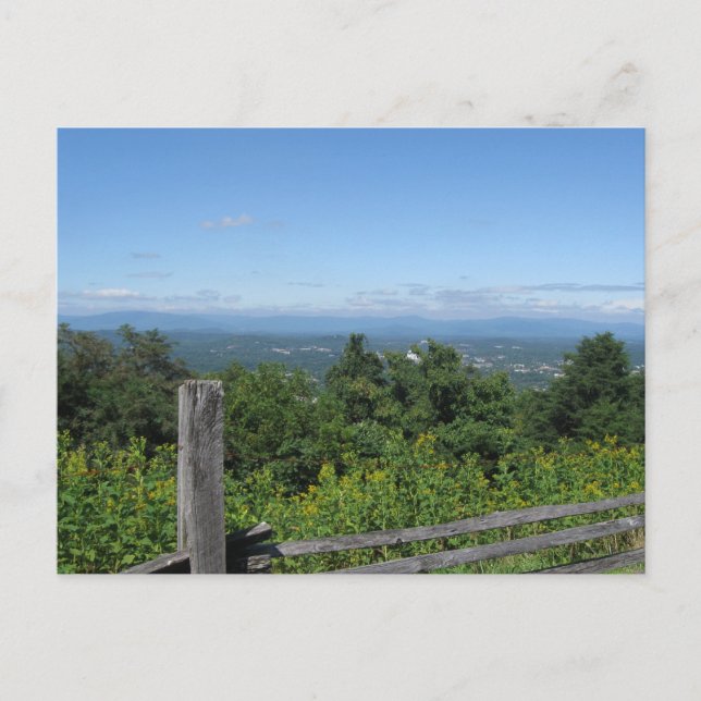 Charlottesville Landscape Postcard (Front)