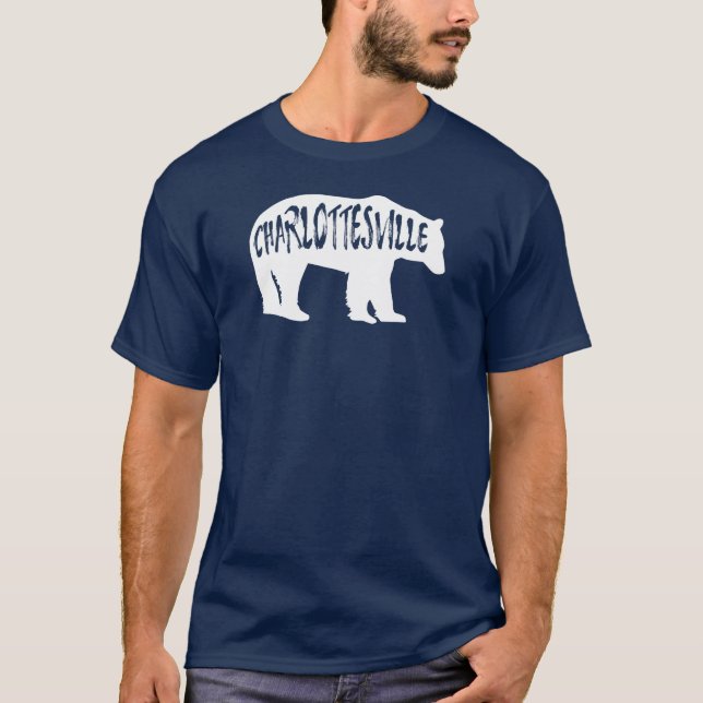 Charlottesville Virginia Bear T-Shirt (Front)