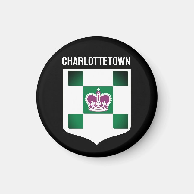 Charlottetown coat of arms - PEI Magnet (Front)