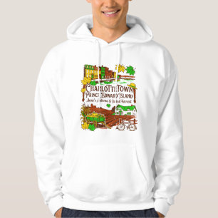 Charlottetown Prince Edward Island Autumn Harvest Hoodie