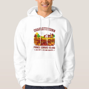Charlottetown Prince Edward Island Red Dirt Autumn Hoodie