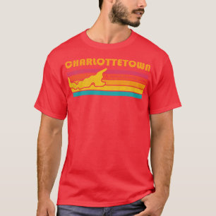 Charlottetown Prince Island Canada Vintage Distres T-Shirt