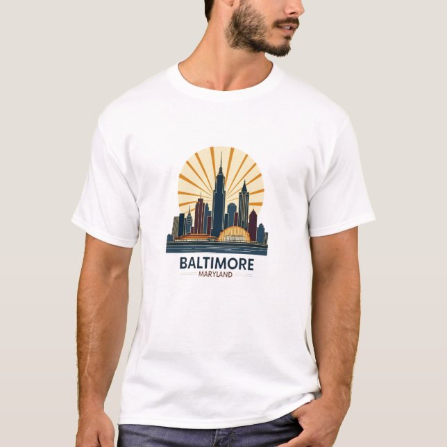 Charm City Lovers Design T-Shirt (Front)
