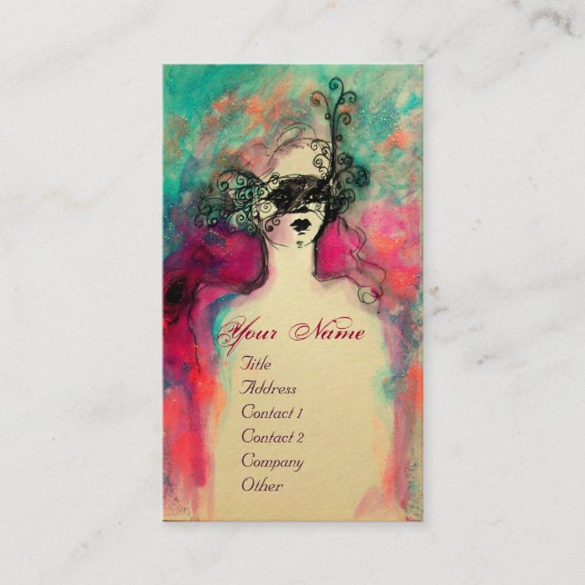 CHARM MONOGRAM BUSINESS CARD (Front)