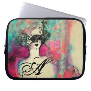 CHARM MONOGRAM by Bulgan Lumini Laptop Sleeve