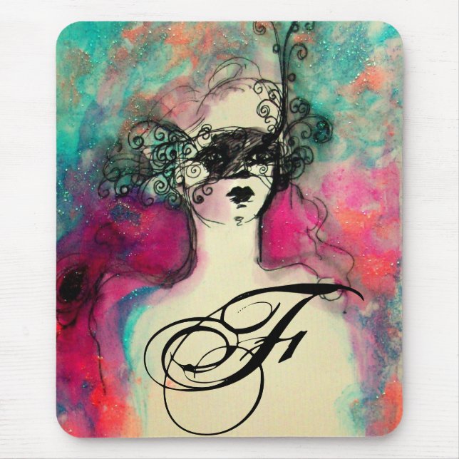 CHARM MONOGRAM MOUSE PAD (Front)